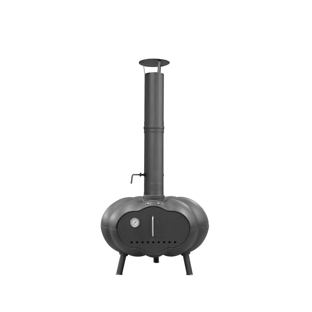 Печь для пиццы (из чугуна) с чугунной вставкой