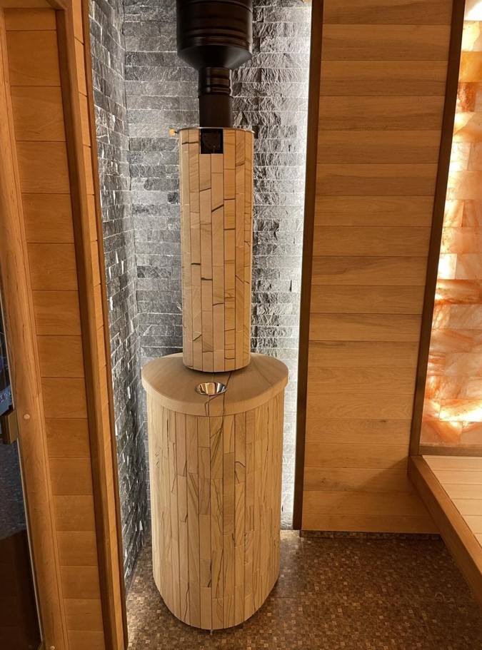 Дровяная печь для бани Ферингер Макси ПФ 