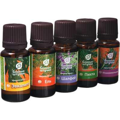 Набор эфирных масел Легкое дыхание на полочке арт.33400