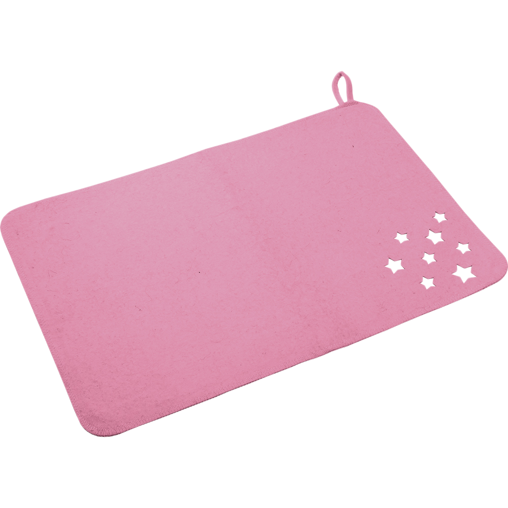 Коврик для бани цветной Звезды арт.41130