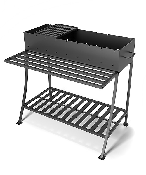 Плита чугунная для мангала