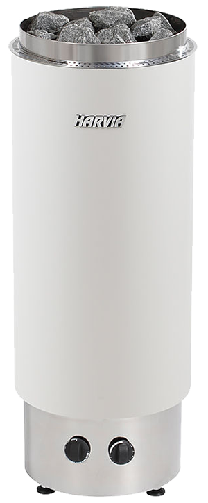 Электрическая печь для бани Harvia Cilindro F White