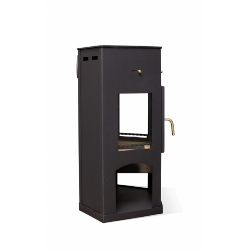 Печь-камин “Енисей с плитой”