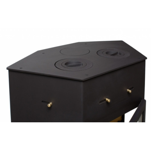 Печь-камин “Енисей с плитой”