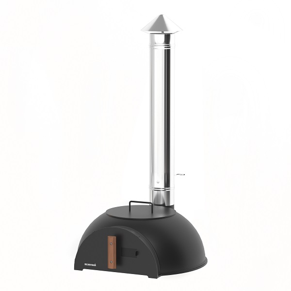 Садовая чугунная печь