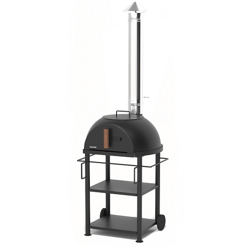 Садовая чугунная печь