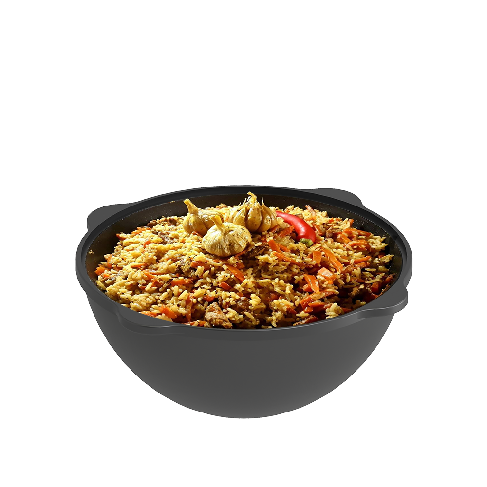 Казан чугунный 12л