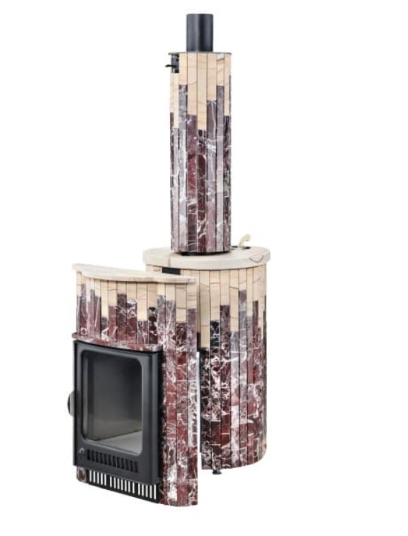 Дровяная печь для бани Ферингер  Малютка Россо Леванте +