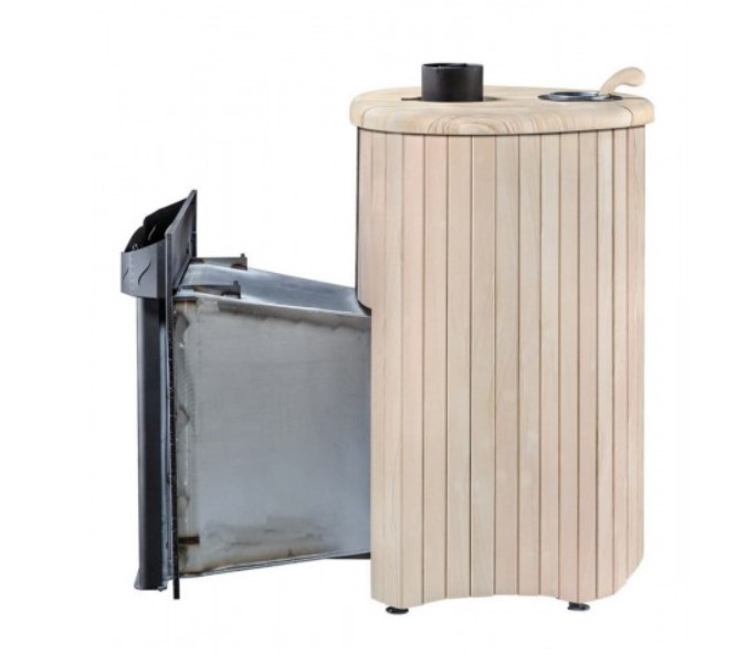 Дровяная печь для бани Ферингер Оптима ПФ окаменевшее дерево  до 28 м³