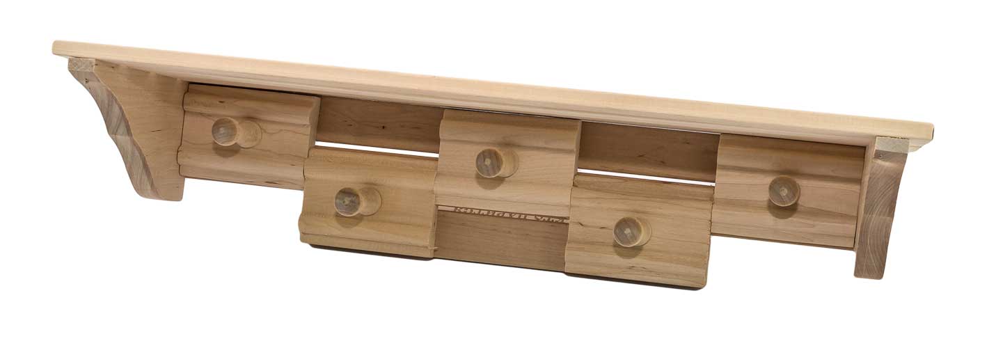 Полка с вешалкой МП-58