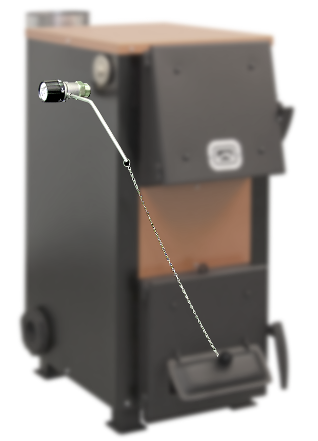 Регулятор тяги котла