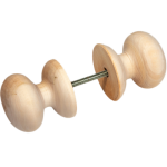 Ручка дверная круглая 55мм арт.32108