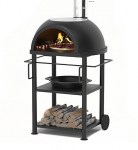 Садовая чугунная печь