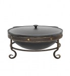 Подставка под казан Везувий 12л кованая