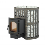 Чугунная печь Везувий Легенда ковка 22 (270) 2017г.