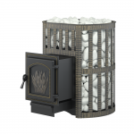 Чугунная печь Везувий Легенда ковка 22 (271) 2017г.