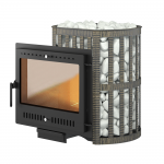 Чугунная печь ВЕЗУВИЙ Легенда Ковка 22 Панорама М