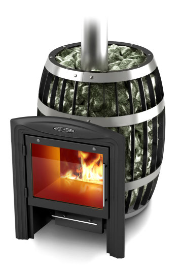 Банная печь Термофор Саяны Inox Витра арт.29901