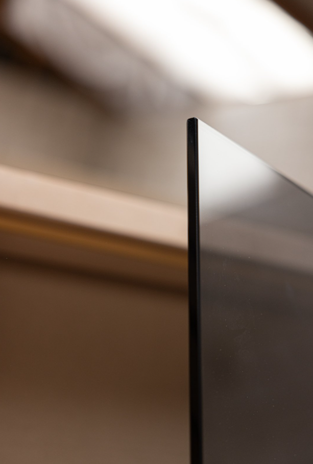 Дверь стеклянная для бани 180*70 Графит