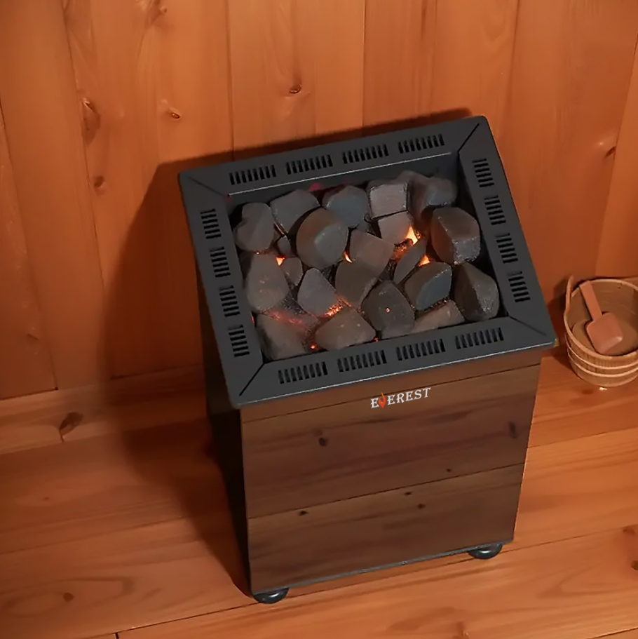 Электрокаменка EVEREST «BLACK CRYSTAL» S150