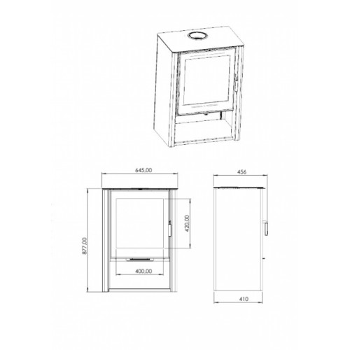 ПЕЧЬ-КАМИН “СЕВАН 7В”