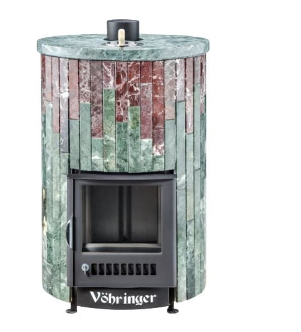 Дровяная печь для бани Ферингер Уют-18 ПФ Змеевик+