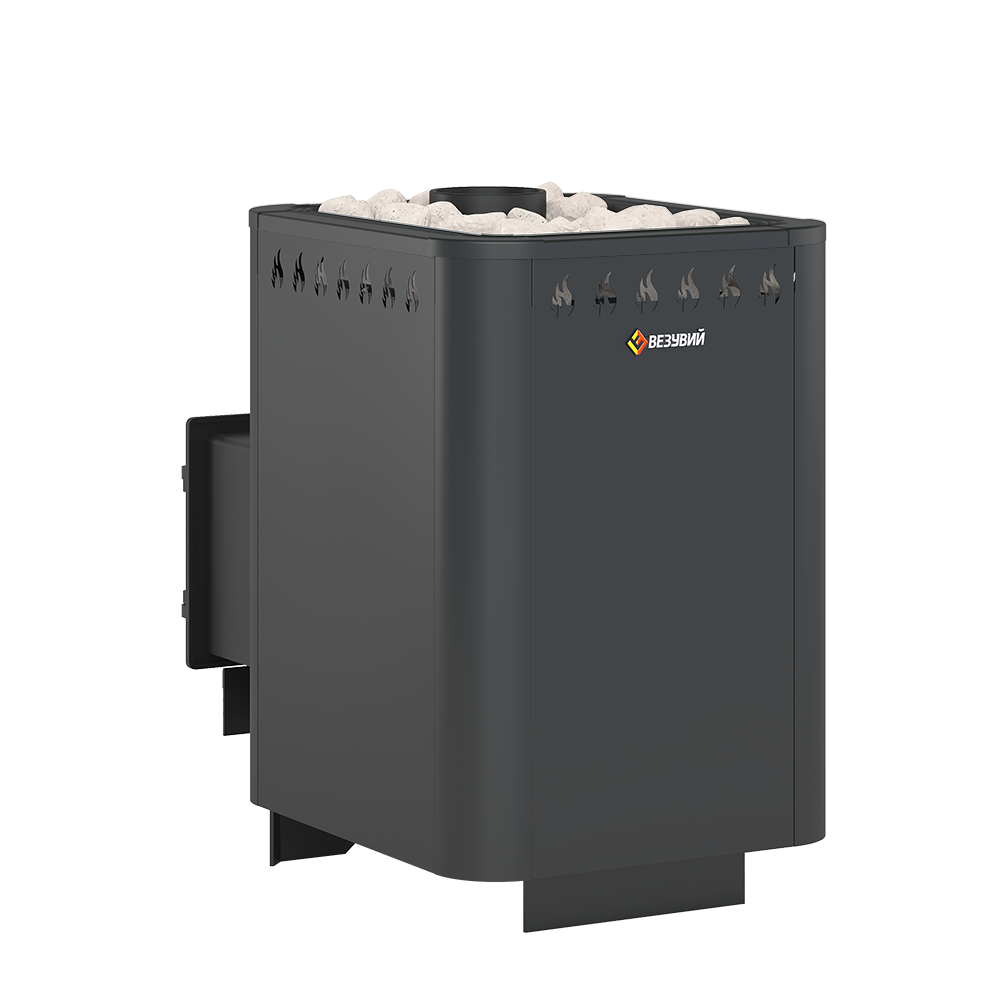 Печь для бани ВЕЗУВИЙ Русичъ Антрацит 16 (ДТ-3)
