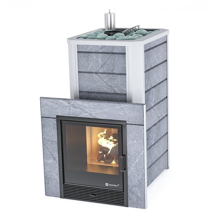 Печь для бани ИЗИСТИМ ЯЛТА 35 В КАМНЕ